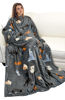 Picture of Catalonia Wearable Blanket with Sleeves and Pocket, Soft Comfy Fleece Snuggy Wrap Throws Blanket Robe for Women and Men