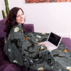 Picture of Catalonia Wearable Blanket with Sleeves and Pocket, Soft Comfy Fleece Snuggy Wrap Throws Blanket Robe for Women and Men
