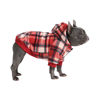 Picture of Spark Paws Dog Hoodie - Premium Quality, Buttery Soft, Superior Comfort and Fit, Calming Fleece Interior, Suitable for All Breeds - Red Plaid, L