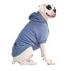 Picture of Spark Paws Dog Hoodie - Premium Quality, Buttery Soft, Superior Comfort and Fit, Calming Fleece Interior, Suitable for All Breeds - Slate Blue - 4XL