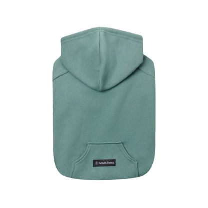 Picture of Spark Paws Dog Hoodie - Premium Quality, Buttery Soft, Superior Comfort and Fit, Calming Fleece Interior, Suitable for All Breeds - Teal - M