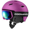 Picture of Odoland Ski Helmet and Goggles Set, Snowboard Helmet Glasses for Men, Women & Youth - Shockproof/Windproof Gear for Skiing, Snowboarding,Purple,M