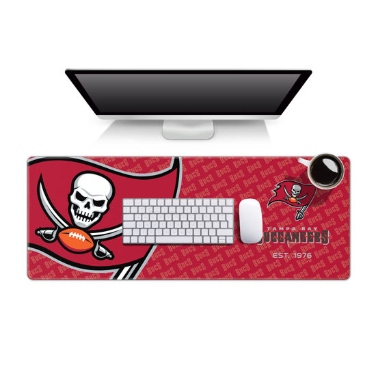 Picture of YouTheFan NFL Tampa Bay Buccaneers Logo Series Desk Pad SMU