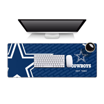 Picture of YouTheFan NFL Dallas Cowboys Logo Series Desk Pad SMU