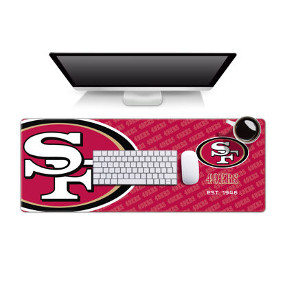 Picture of YouTheFan NFL San Francisco 49ers Logo Series Desk Pad SMU