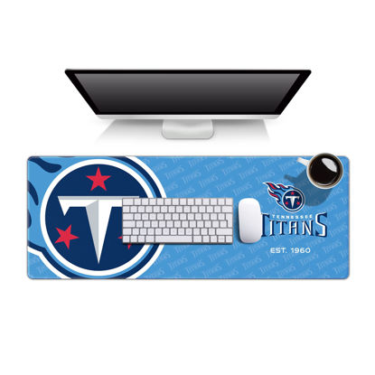 Picture of YouTheFan NFL Tennessee Titans Logo Series Desk Pad SMU