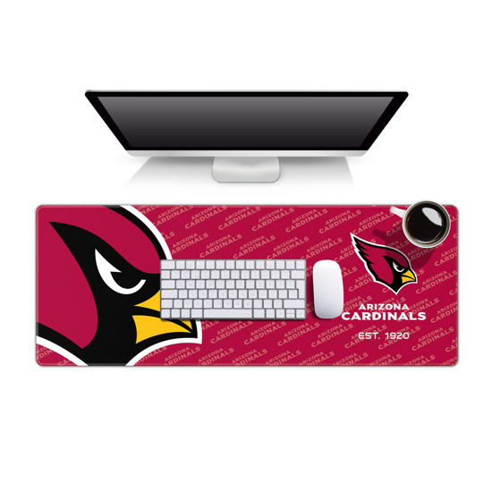 Picture of YouTheFan NFL Arizona Cardinals Logo Series Desk Pad SMU