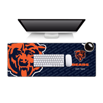 Picture of YouTheFan NFL Chicago Bears Logo Series Desk Pad SMU
