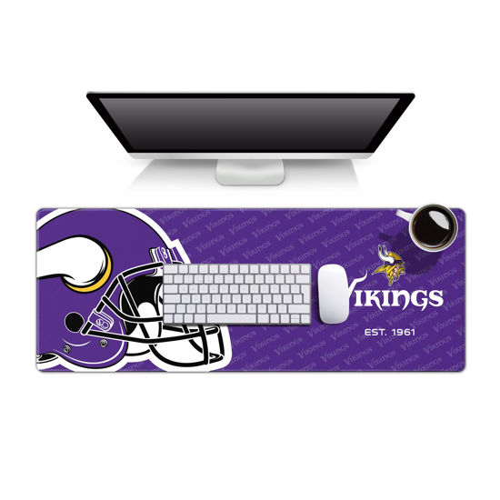 Picture of YouTheFan NFL Minnesota Vikings Logo Series Desk Pad SMU