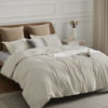 Picture of Bedsure Duvet Cover King Size - Soft Double Brushed Bedding Set for Kids & Adults, Zipper Closure, 3 Pieces, Includes 1 Duvet Cover (104"x90") & 2 Pillow Shams, NO Comforter, Linen
