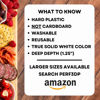Picture of 10" Hard Plastic Reusable Letters Numbers Charcuterie Serving Trays for Party Decoration (I)
