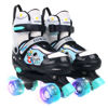 Picture of Sowume Adjustable Roller Skates for Boys and Kids, All 8 Wheels of Boy's Skates Shine, Safe and Fun Illuminating for Kids