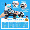 Picture of Sowume Adjustable Roller Skates for Boys and Kids, All 8 Wheels of Boy's Skates Shine, Safe and Fun Illuminating for Kids