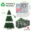 Picture of BALEINE 9 ft Christmas Tree Storage Bag, Heavy Duty Extra Large Artificial Christmas Tree Bag with Reinforced Handles and Dual Zippers Wide Opening (Transparent, 9 ft)
