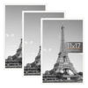 Picture of upsimples 11x17 Picture Frame White 3 Pack, Scratch-Proof 11 x 17 Poster Frames for Photo Gallery - Slide-In Strips, Horizontal or Vertical Wall Mounting