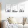 Picture of upsimples 11x17 Picture Frame White 3 Pack, Scratch-Proof 11 x 17 Poster Frames for Photo Gallery - Slide-In Strips, Horizontal or Vertical Wall Mounting