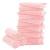 Picture of 32 Pack Baby Washcloths - Luxury Coral Fleece - Extra Absorbent and Soft Wash Clothes for Newborns, Infants and Toddlers - Suitable for Sensitive Skin and New Born - Baby Shower - Pink, 10x10 Inch
