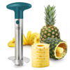 Picture of Pineapple Corer, [Upgraded, Reinforced, Thicker Blade] Newness Premium Pineapple Corer Remover, Stainless Steel Pineapple Core Remover Kitchen Tool with Sharp Blade for Diced Fruit Rings, Green