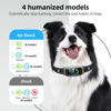 Picture of Dog Bark Collar, FAFAFROG Rechargeable Smart Collar, Anti Barking Training Collar with 5 Adjustable Sensitivity Beep Vibration Shock, Bark Collar for Large Medium Small Dogs(Grey)