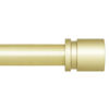 Picture of Byondeth Curtain Rods for Windows 16 to 48 or 60 Inches Max Adjustable Length 1 Inch Diameter Window Curtain Rod with Aluminium Finials, Warm Gold…