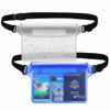 Picture of AiRunTech Clear Fanny Pack Waterproof,Beach Cruise Ship Essential Accessories Must Haves,Waterproof Pouch for Phone Passport Wallet Purse with Waist Strap
