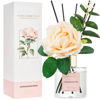 Picture of Cocorrina Reed Diffuser Set, Flower Reed Diffuser Sandalwood Rose 6.7 oz, Scented Diffuser with Sticks Home Fragrance Essential Oil for Bathroom Shelf Decor, Living Room, Large Room, 1pack