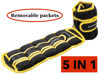 Picture of Fitvids Fully Adjustable Ankle Wrist Arm Leg Weights, Adjustable, 15-lb Pair, 0-7.5 lbs Each