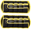 Picture of Fitvids Fully Adjustable Ankle Wrist Arm Leg Weights, Adjustable, 15-lb Pair, 0-7.5 lbs Each