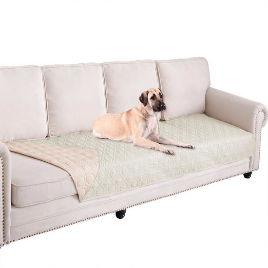 Picture of Ameritex Waterproof Dog Bed Cover Pet Blanket for Furniture Bed Couch Sofa Reversible
