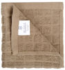 Picture of Bumble Premium Cotton Dish Cloths (12" x 12") Tan Check Design | Highly Absorbent, Natural Ring Spun Cotton | Kitchen Dish Towel Set | 380 GSM - 8 Pack