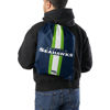 Picture of FOCO Seattle Seahawks NFL Team Stripe Wordmark Drawstring Backpack