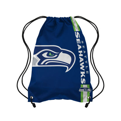 Picture of FOCO Seattle Seahawks NFL Big Logo Drawstring Backpack
