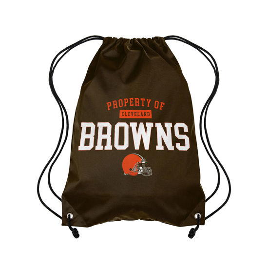 Picture of FOCO Cleveland Browns NFL Property Of Drawstring Backpack