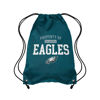 Picture of FOCO Philadelphia Eagles NFL Property Of Drawstring Backpack