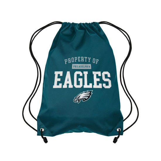 Picture of FOCO Philadelphia Eagles NFL Property Of Drawstring Backpack