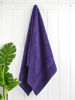 Picture of Cotton Paradise Bath Towels for Bathroom, 100% Cotton 4 Piece Turkish Bath Towel Set, Soft Plush Towels Clearance Bathroom Set, Purple Bath Towels