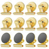 Picture of GRTARD 12Pack Magnetic Clips with Anti-Scratch Sticky Pads, Strong Heavy Duty Clips Magnet, Fridge Magnets Clip, Whiteboard Magnets Clip, Non-Scratch Metal Magnet Clips for Refrigerator, Whiteboard