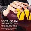 Picture of Franklin Sports NFL Washington Commanders Foam Football - Kids Junior Size Foam Football - Soft Kids Football - Mini Football - Perfect for Gameday + Football Fans - 3D NFL Logos - 8.5"