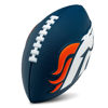 Picture of Franklin Sports NFL Denver Broncos Football - Kids Foam Football - Soft Football - Mini Size - Perfect for Gameday - 8.5" 3D Logos!