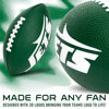 Picture of Franklin Sports NFL New York Jets Football - Kids Foam Football - Soft Football - Mini Size - Perfect for Gameday - 8.5" 3D Logos!