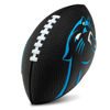 Picture of Franklin Sports NFL Carolina Panthers Football - Kids Foam Football - Soft Football - Mini Size - Perfect for Gameday - 8.5" 3D Logos!