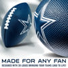 Picture of Franklin Sports NFL Dallas Cowboys Football - Kids Foam Football - Soft Football - Mini Size - Perfect for Gameday - 8.5" 3D Logos!