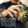 Picture of Franklin Sports NFL New Orleans Saints Football - Kids Foam Football - Soft Football - Mini Size - Perfect for Gameday - 8.5" 3D Logos!