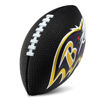 Picture of Franklin Sports NFL Baltimore Ravens Football - Kids Foam Football - Soft Football - Mini Size - Perfect for Gameday - 8.5" 3D Logos!