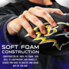 Picture of Franklin Sports NFL Baltimore Ravens Football - Kids Foam Football - Soft Football - Mini Size - Perfect for Gameday - 8.5" 3D Logos!