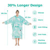 Picture of THREE POODLE Wearable Blanket Hoodie, Oversized Sherpa Sweatshirt Blanket for Adults Women Men, Warm Cozy Hooded Blanket, Gifts for Mom Girlfriend
