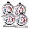 Picture of 4PACK Refrigerator Thermometer -30-30 deg C/-20-80 deg F, Classic Fridge Thermometer Large Dial with Red Indicator Thermometer for Freezer Refrigerator Cooler