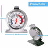 Picture of 4PACK Refrigerator Thermometer -30-30 deg C/-20-80 deg F, Classic Fridge Thermometer Large Dial with Red Indicator Thermometer for Freezer Refrigerator Cooler