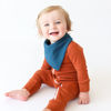 Picture of Konssy Muslin Baby Bibs 10 Pack Baby Bandana Drool Bibs 100% Cotton for Unisex Boys Girls, 10 Solid Colors Set for Teething Drooling