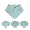 Picture of Konssy Muslin Baby Bibs 10 Pack Baby Bandana Drool Bibs 100% Cotton for Unisex Boys Girls, 10 Solid Colors Set for Teething Drooling
